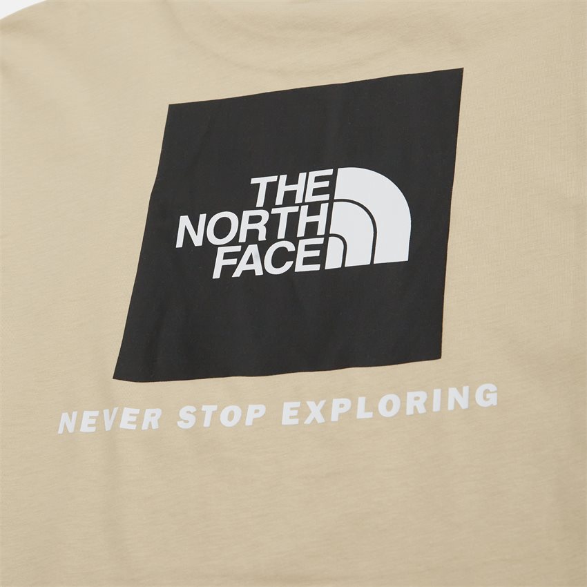 The North Face T-shirts REDBOX TEE NF0A87NP SAND