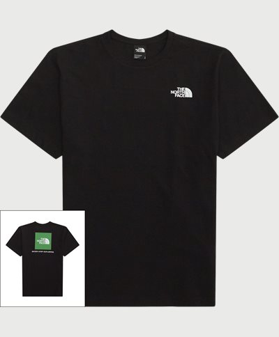 The North Face T-shirts REDBOX TEE NF0A87NP Black