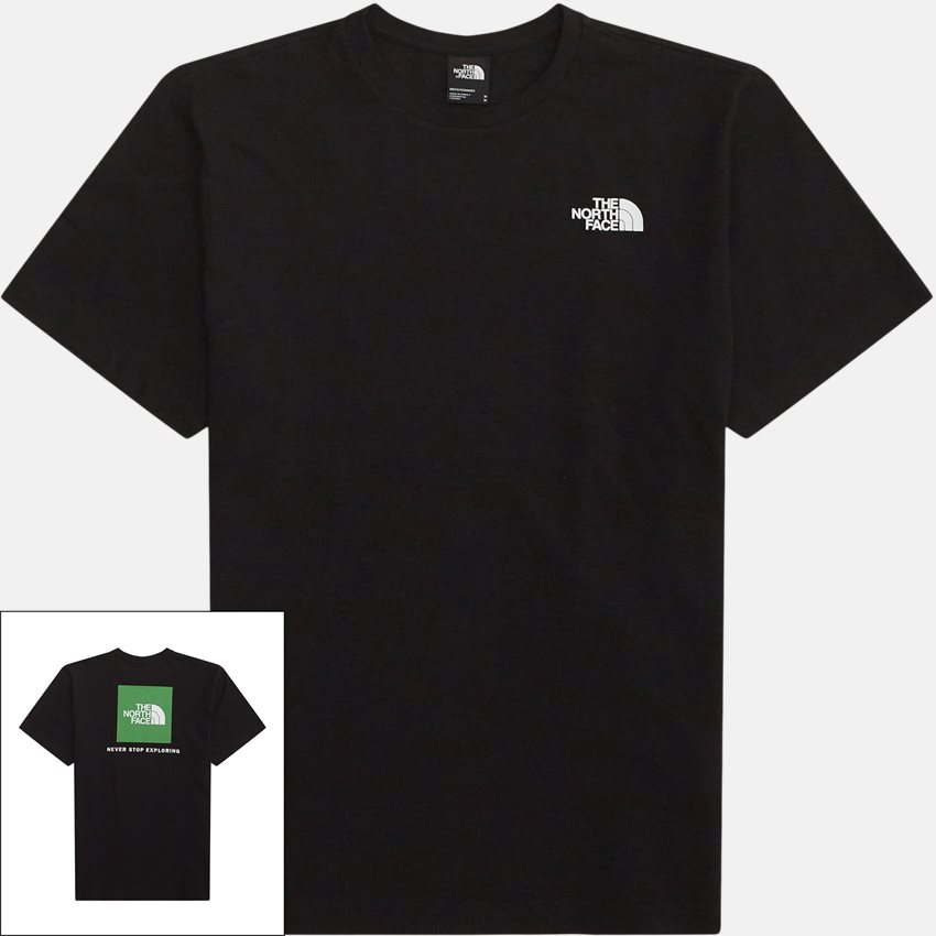 The North Face T-shirts REDBOX TEE NF0A87NP SORT