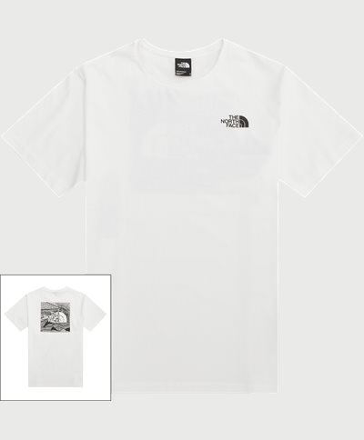 The North Face T-shirts REDBOX CELEBRATION TEE NF0A87NV White