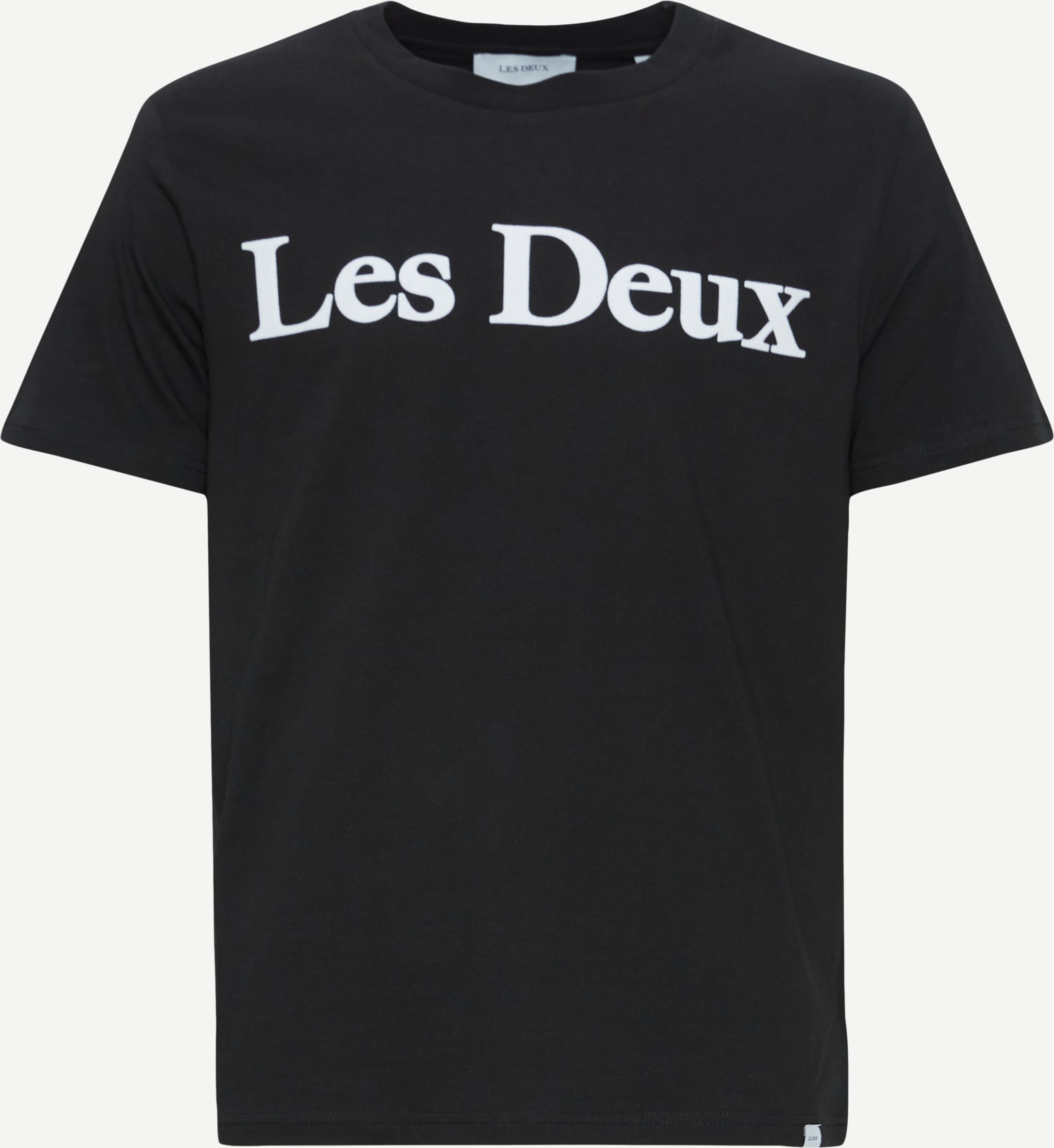 Les Deux T-shirts CHARLES T-SHIRT LDM101180 Black