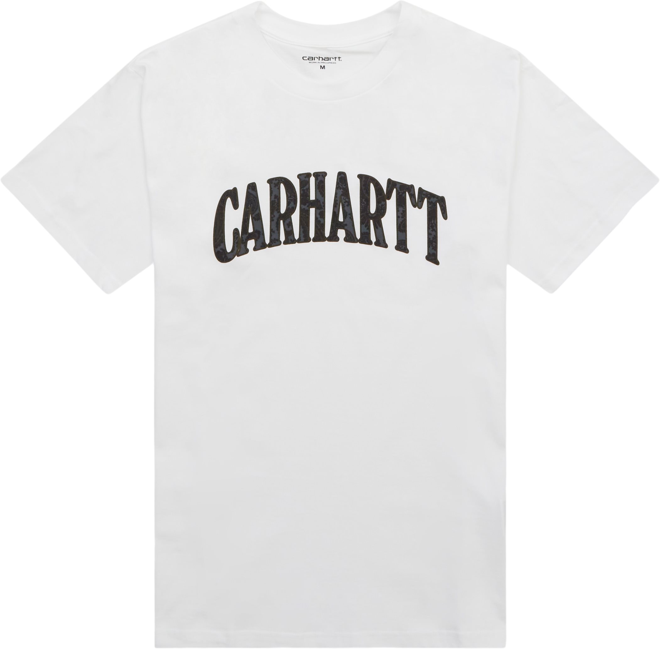 Carhartt WIP T-shirts S/S PAISLEY SCRIPT T-SHIRT I032434 White