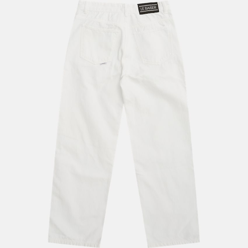 Le Baiser Jeans COLMAR WHITE DENIM HVID