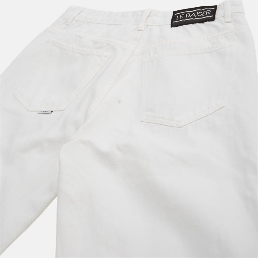 Le Baiser Jeans COLMAR WHITE DENIM HVID