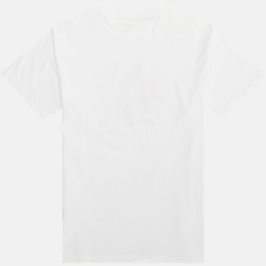 Carhartt WIP T-shirts I032365 S/S STONE COLD T-SHIRT WHITE