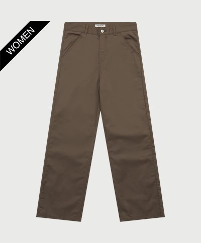 Carhartt WIP Women Trousers W SIMPLE PANT I031562.1NI02 Brown