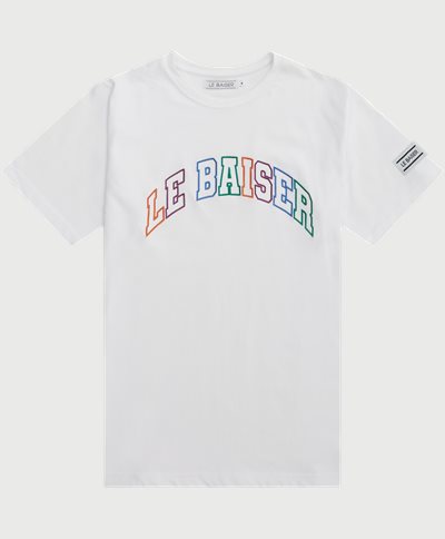 Le Baiser T-shirts PANTHEON White