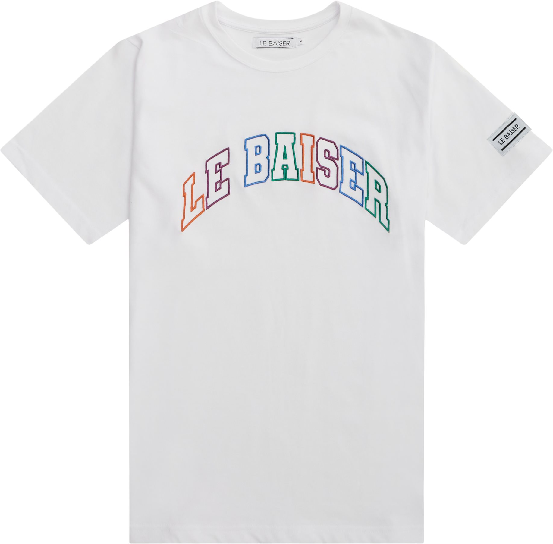 Le Baiser T-shirts PANTHEON White