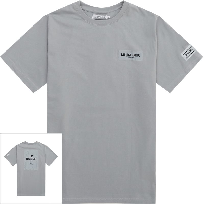 Se Le Baiser Triophe T-shirt Grey hos qUINT.dk