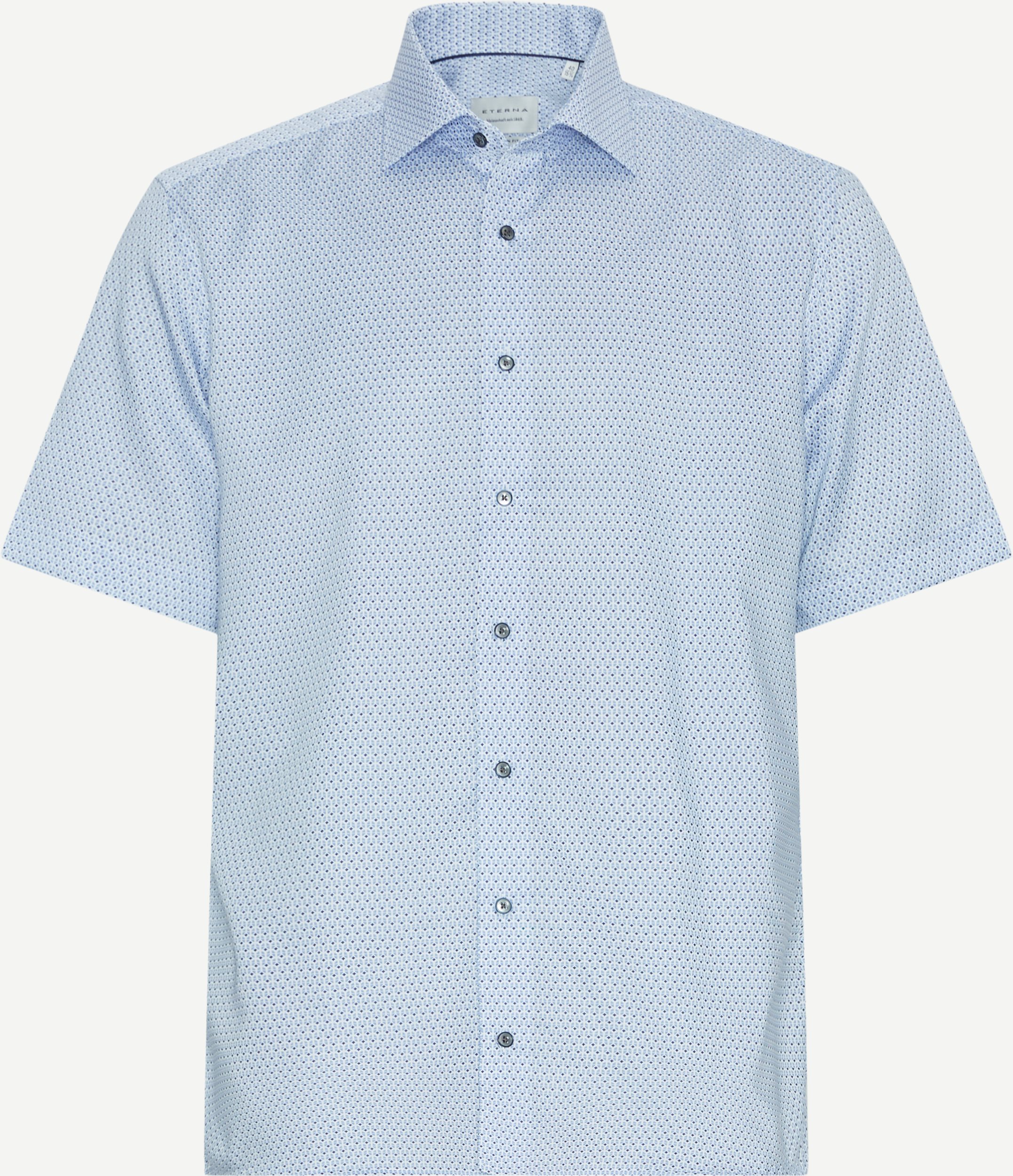 Eterna Kortærmede skjorter 4163 C18K Blå