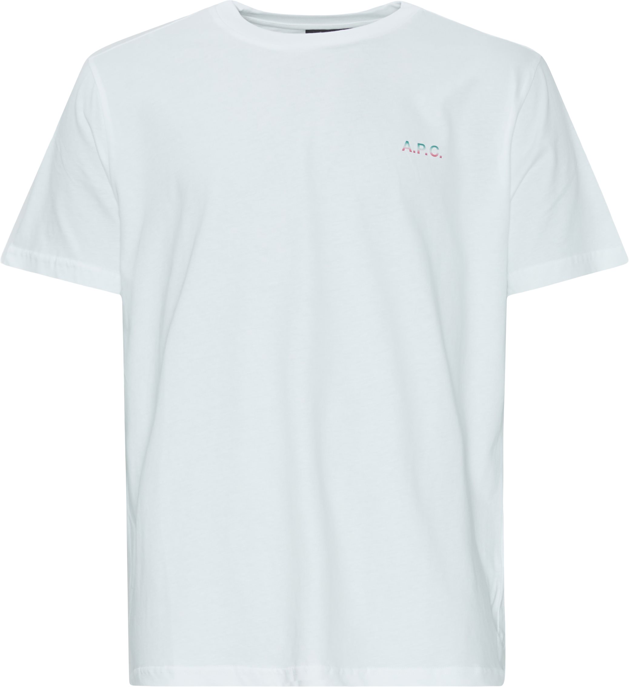 A.P.C. T-shirts COEIO H26360 Vit