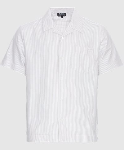 A.P.C. Short-sleeved shirts COGUH-H12585 Sand