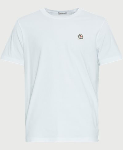 Moncler T-shirts 8C00025 829H8 MODELLO Hvid