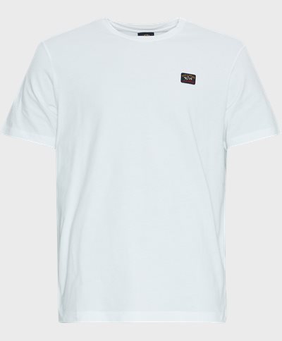 Paul & Shark T-shirts C0P1002 JERSEY COTTON TEE Hvid