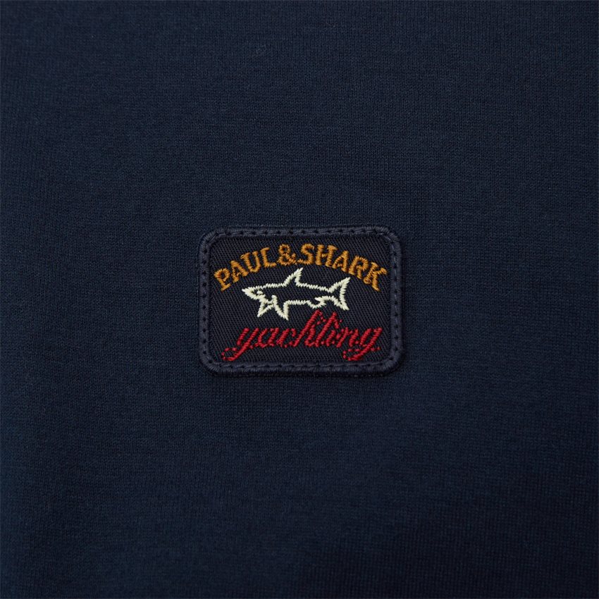 Paul & Shark T-shirts C0P1097 COTTON LONG TEE NAVY