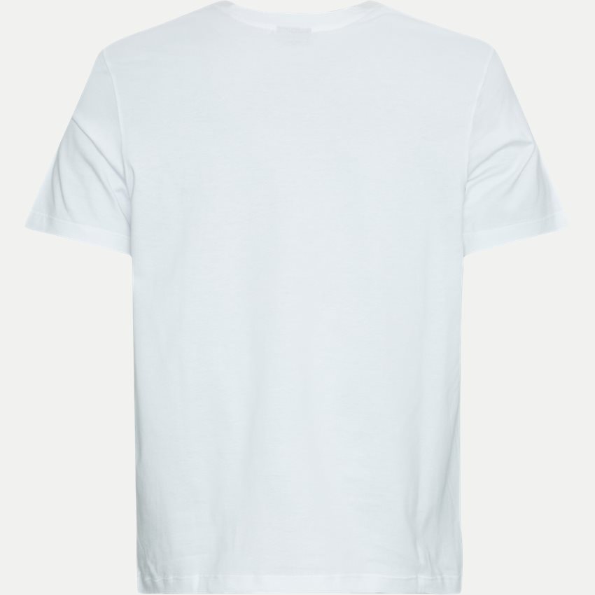 Paul & Shark T-shirts 24411052 T-SHIRT WHIT MULTICOLOR HVID