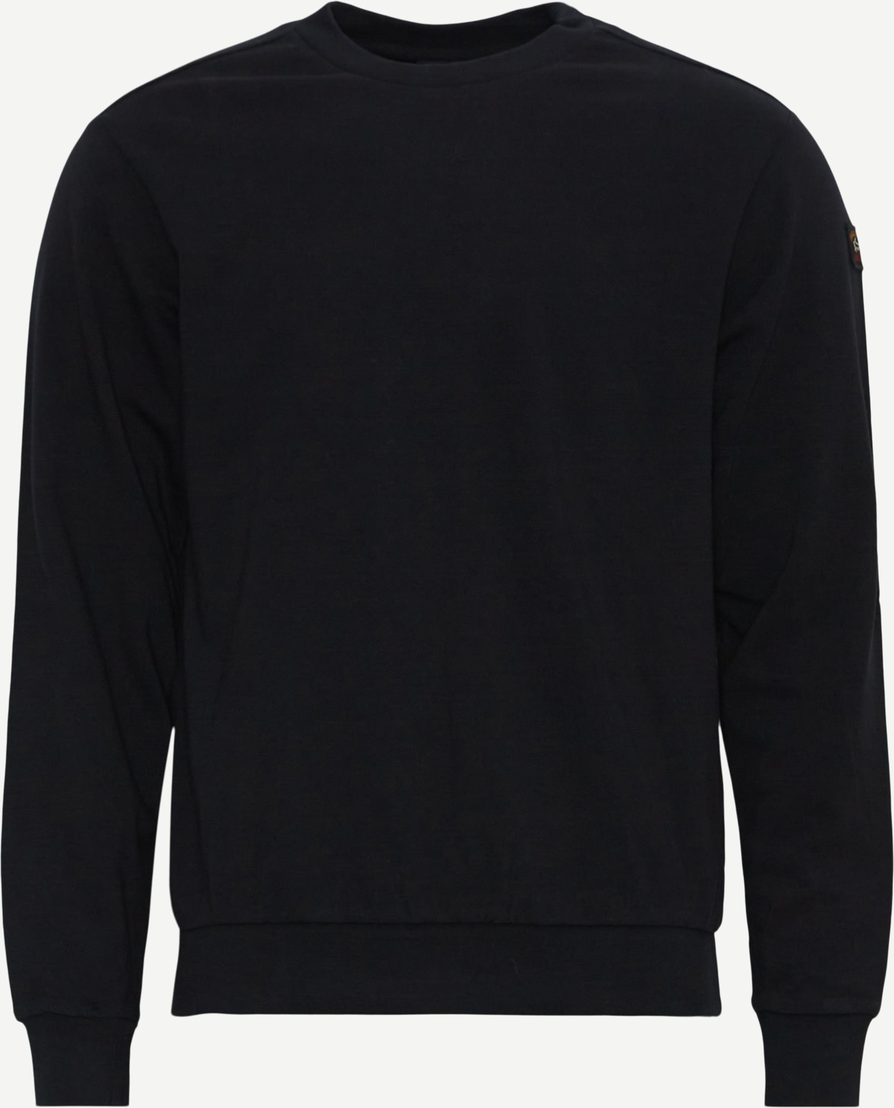 Paul & Shark Sweatshirts C0P1015 FELPA COTTON SWEAT Black