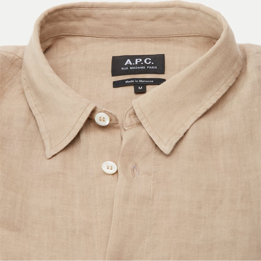 A.P.C. Shirts LIAEK-H12545 BEIGE
