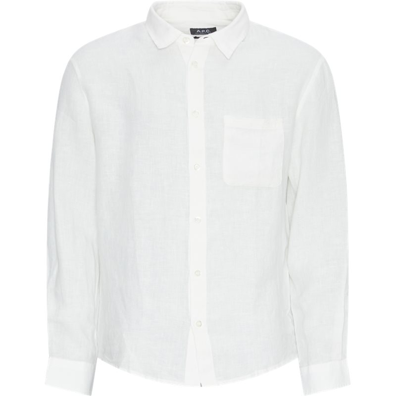 Billede af A.P.C Regular fit LIAEK-H12545 Skjorter Off White