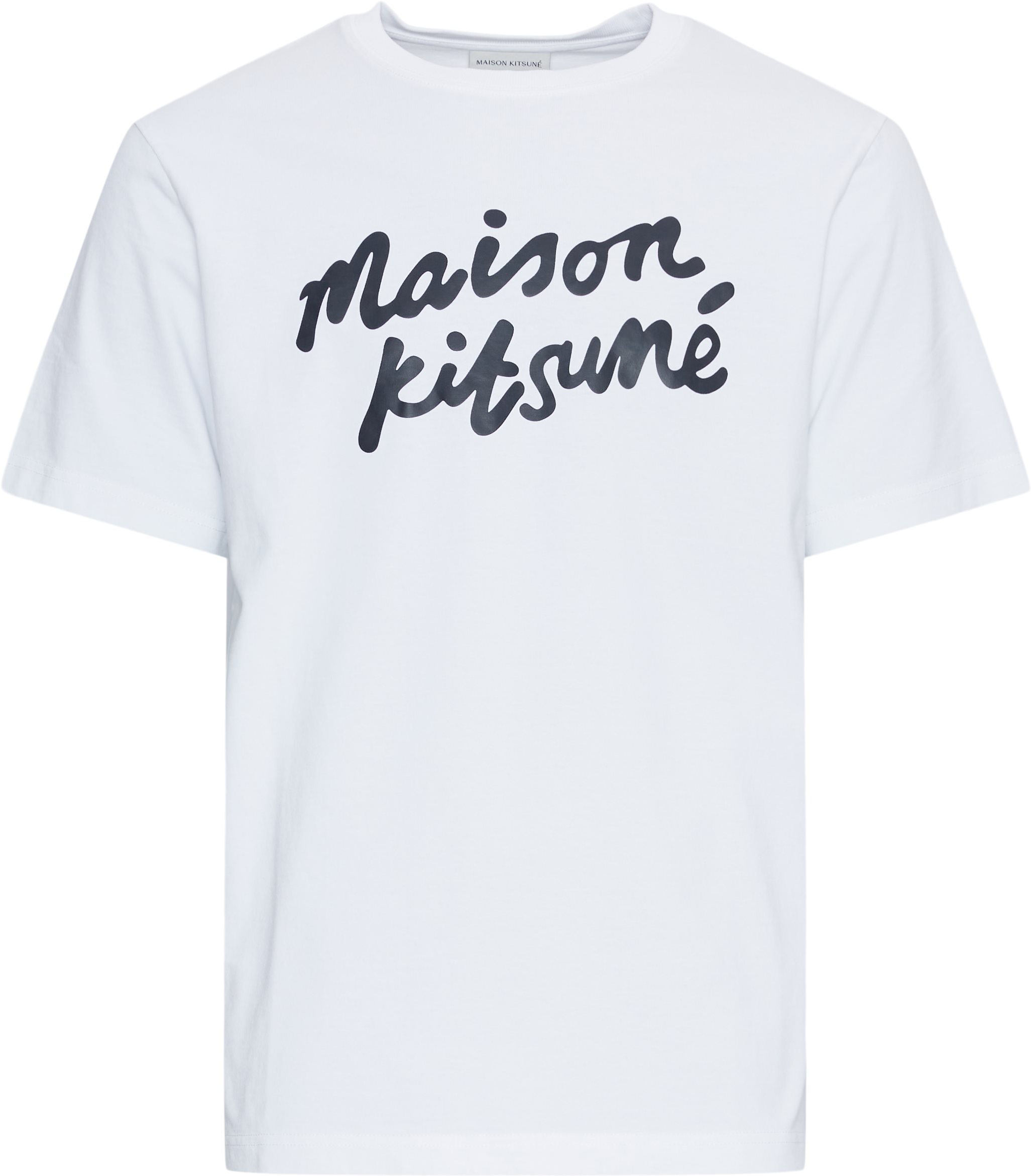 Maison Kitsuné T-shirts MM00101KJ0118  Hvid