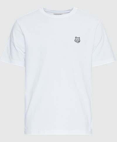 Maison Kitsuné T-shirts MM00108KJ0118 Hvid