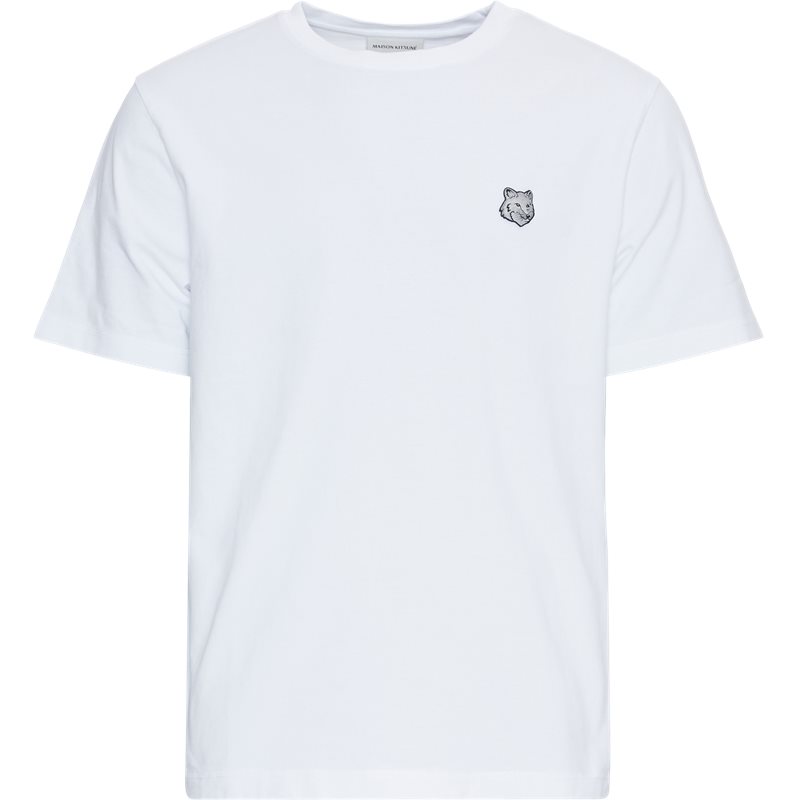 MAISON KITSUNÃ‰ MM00108KJ0118 T-shirts Hvid