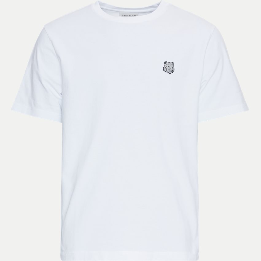Maison Kitsuné T-shirts MM00108KJ0118 HVID