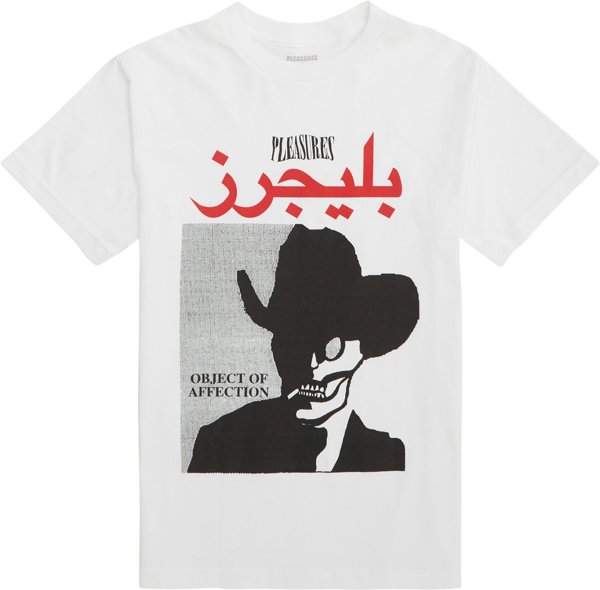 Pleasures T-shirts AFFECTION TEE White