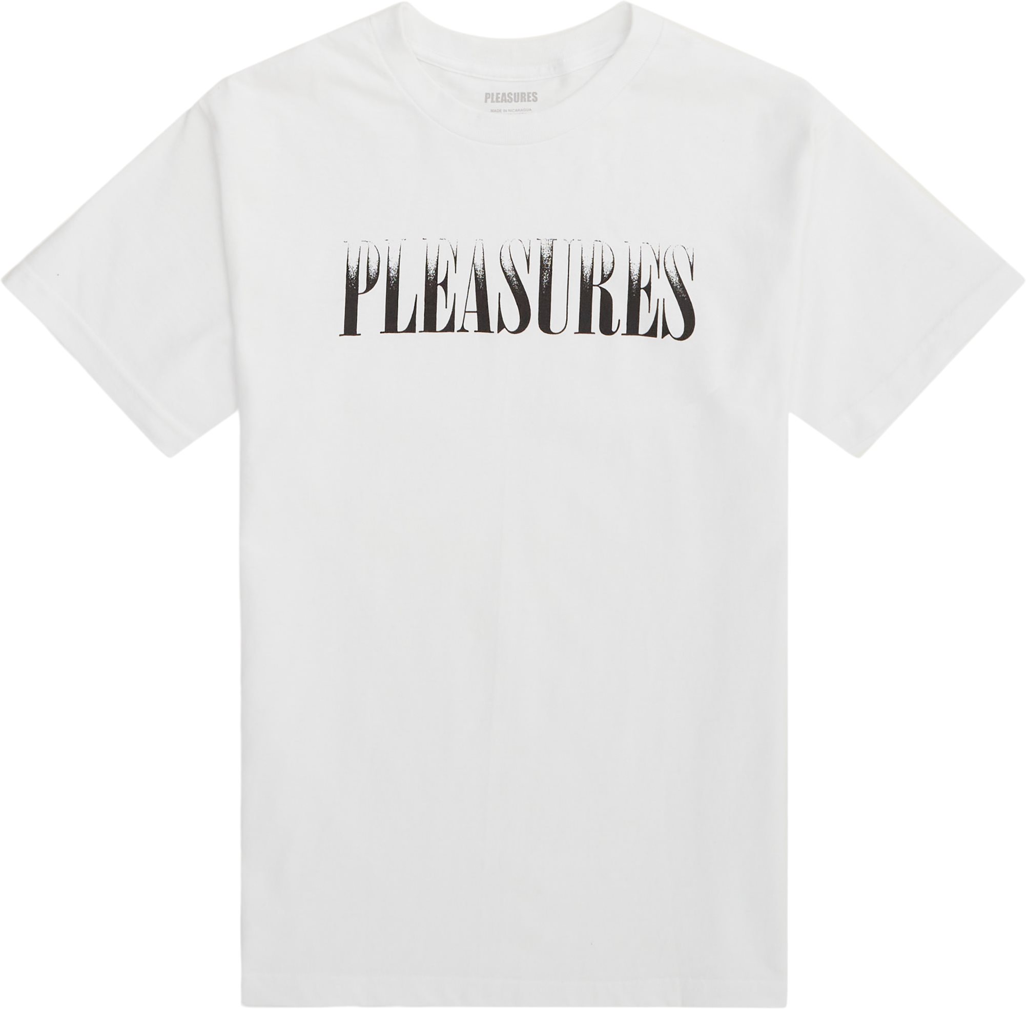 Pleasures T-shirts CRUMBLE TEE White