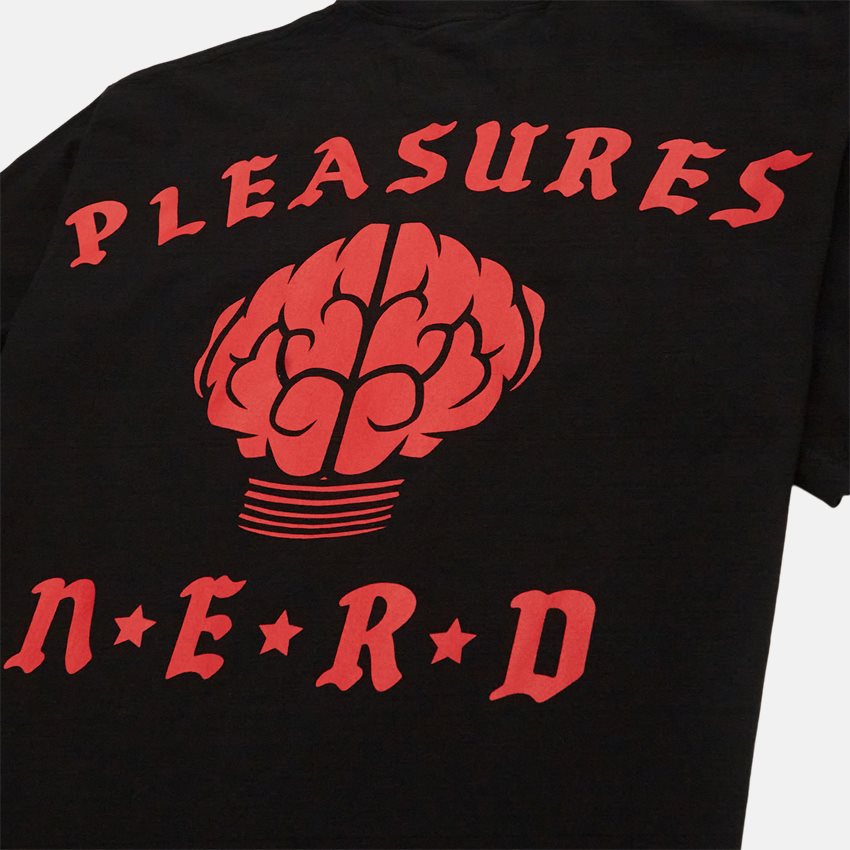 Pleasures T-shirts ROCKSTAR TEE BLACK