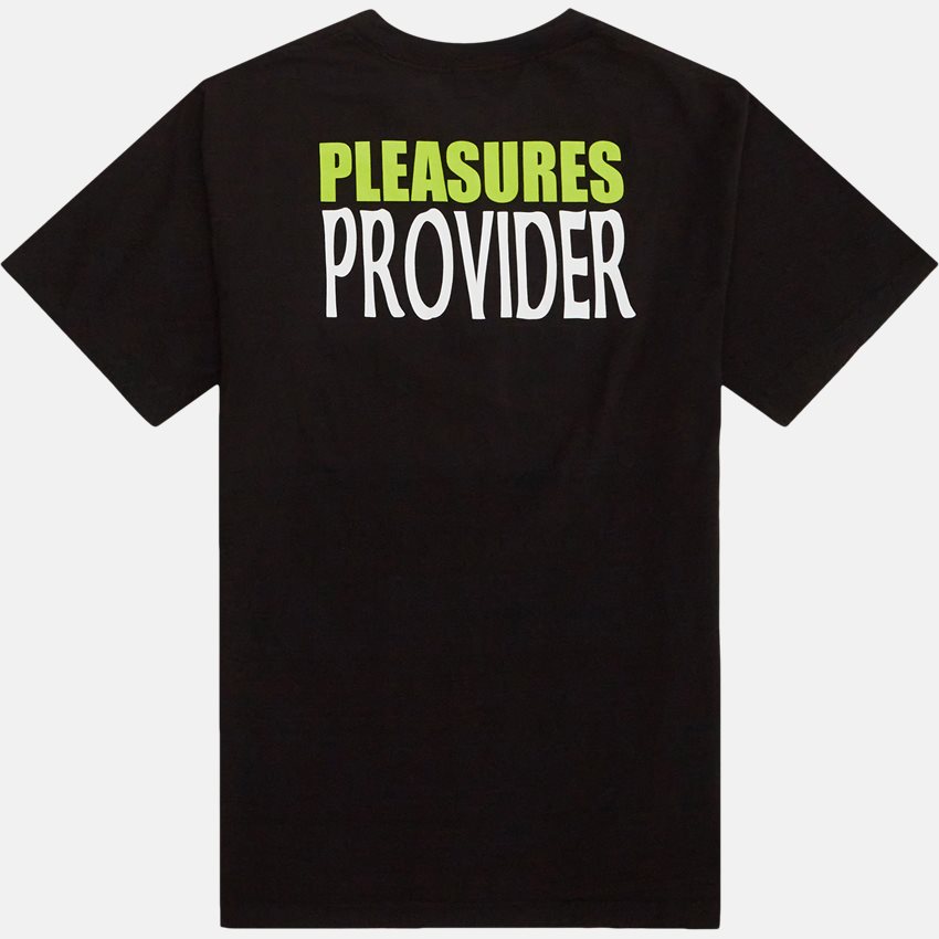 Pleasures T-shirts PROVIDER TEE BLACK