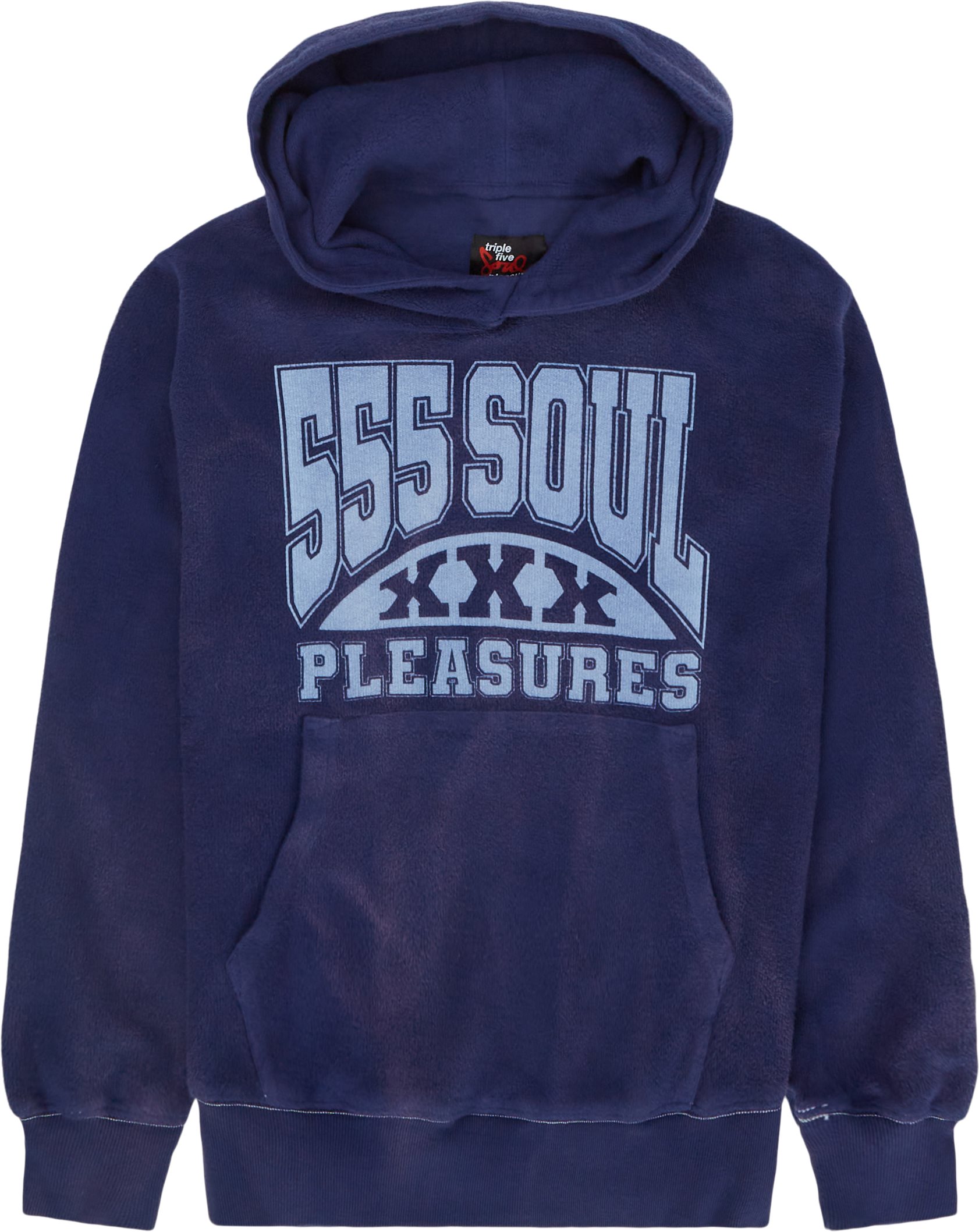 Pleasures Sweatshirts 53X INSIDE OUT HOODIE Blå