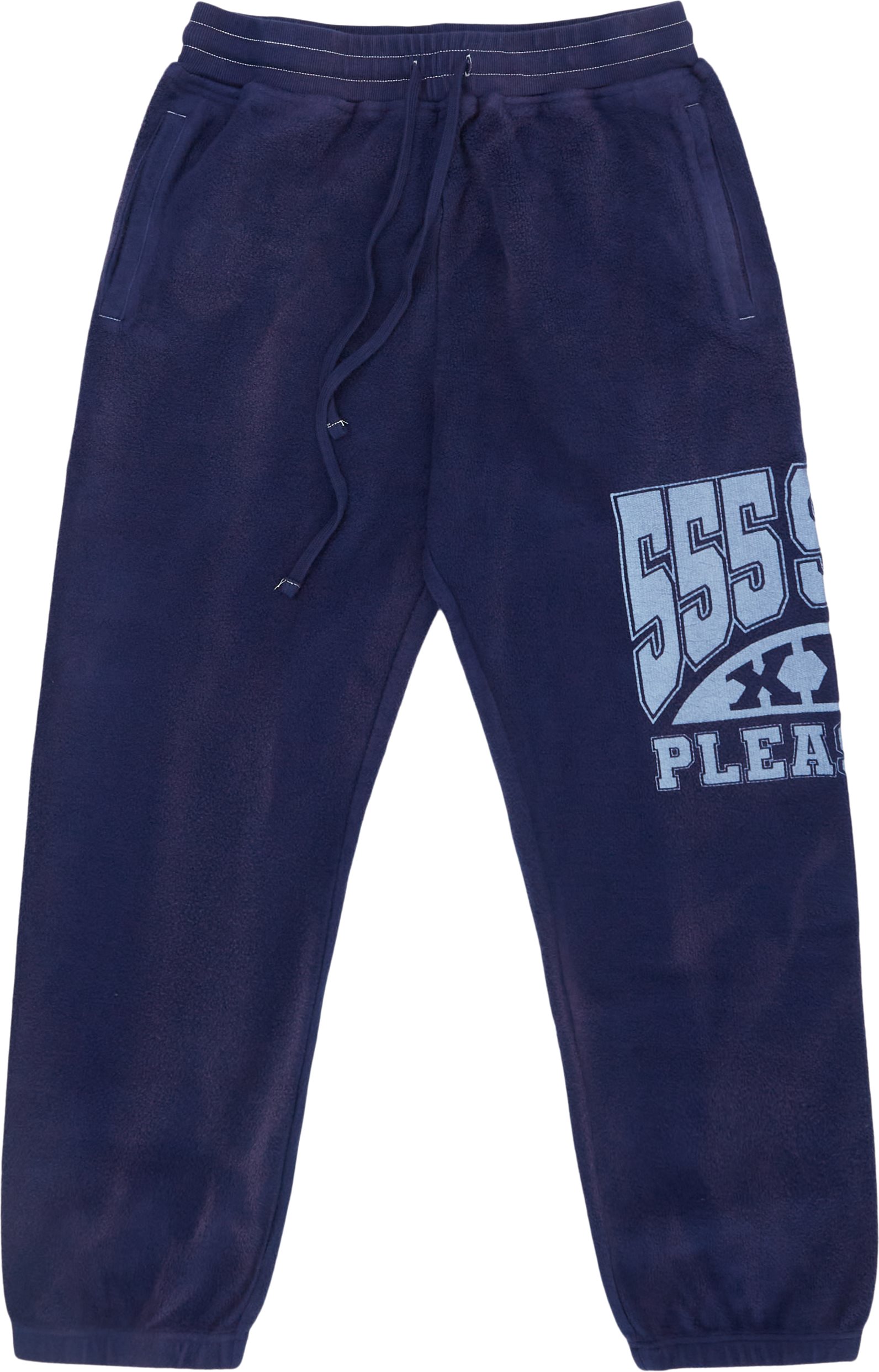 Pleasures Trousers 53X INSIDE OUT SWEATPANTS Blue