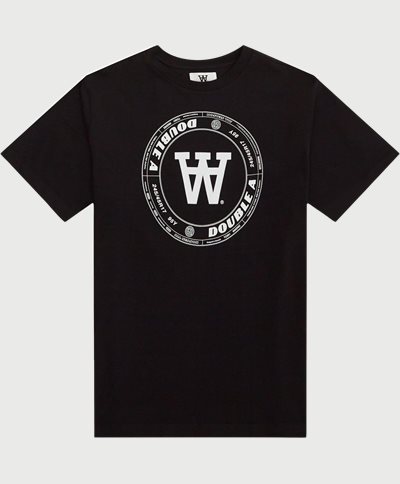 WOOD WOOD T-shirts ASA TIREWALL T-SHIRT 10295703-2323 Sort
