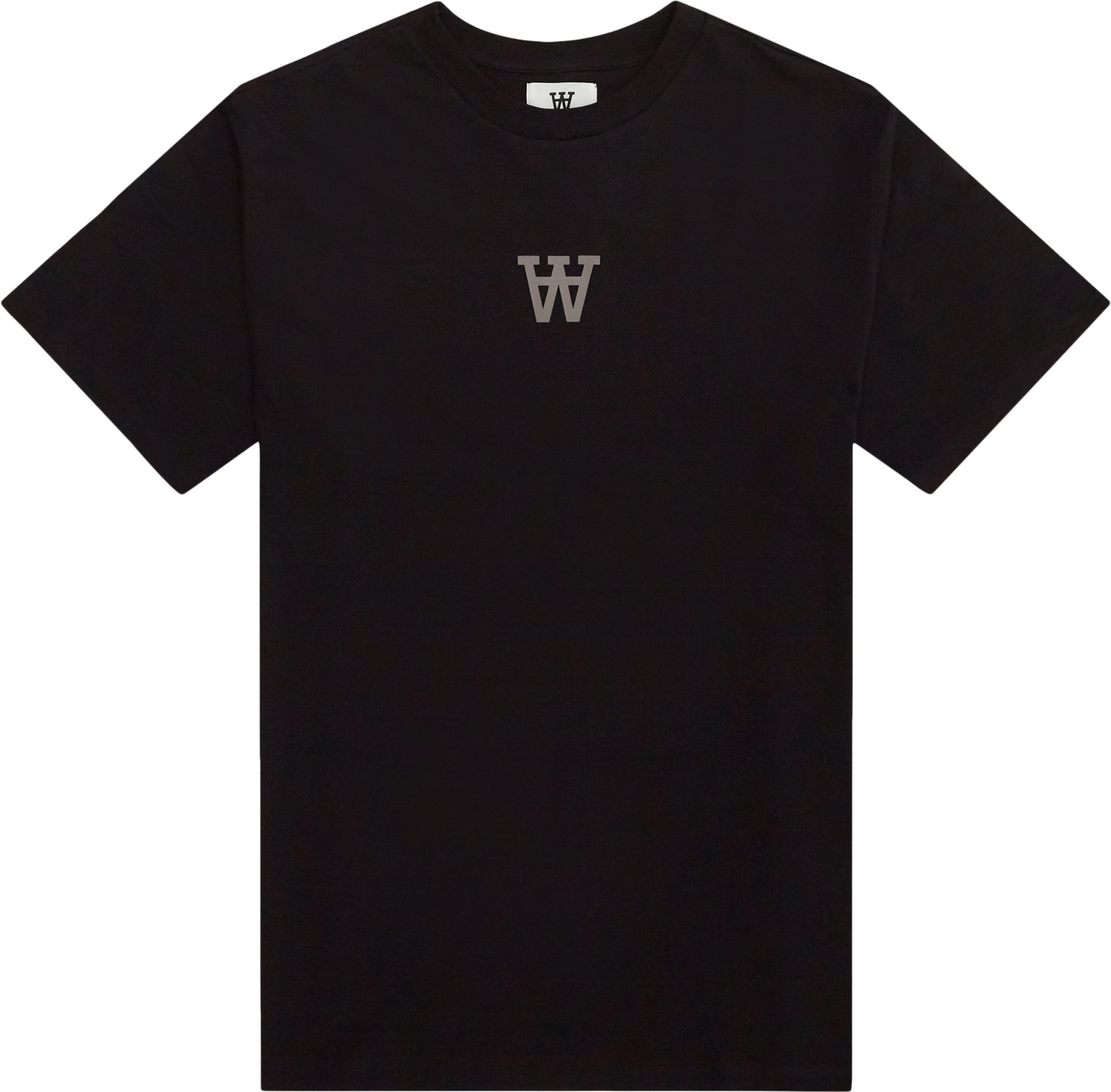 WOOD WOOD T-shirts ASA AA T-SHIRT 10295706-2323 Sort