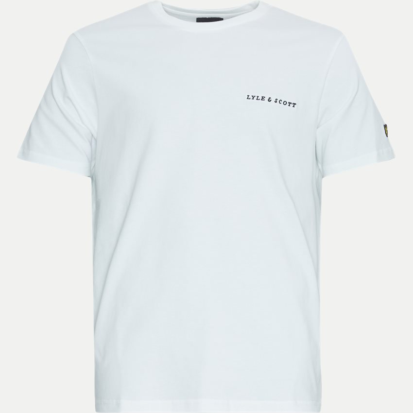 Lyle & Scott T-shirts EMBROIDERED T-SHIRT TS2007V WHITE