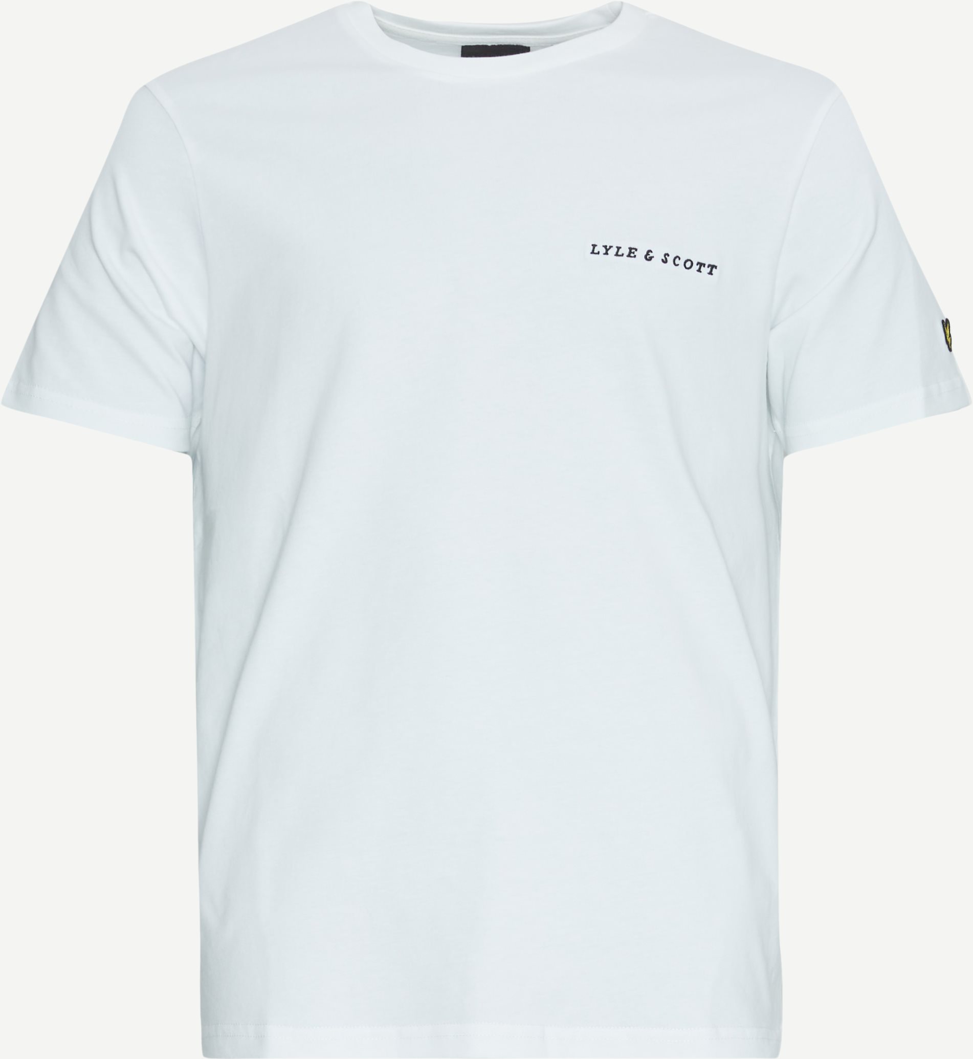Lyle & Scott T-shirts EMBROIDERED T-SHIRT TS2007V Hvid