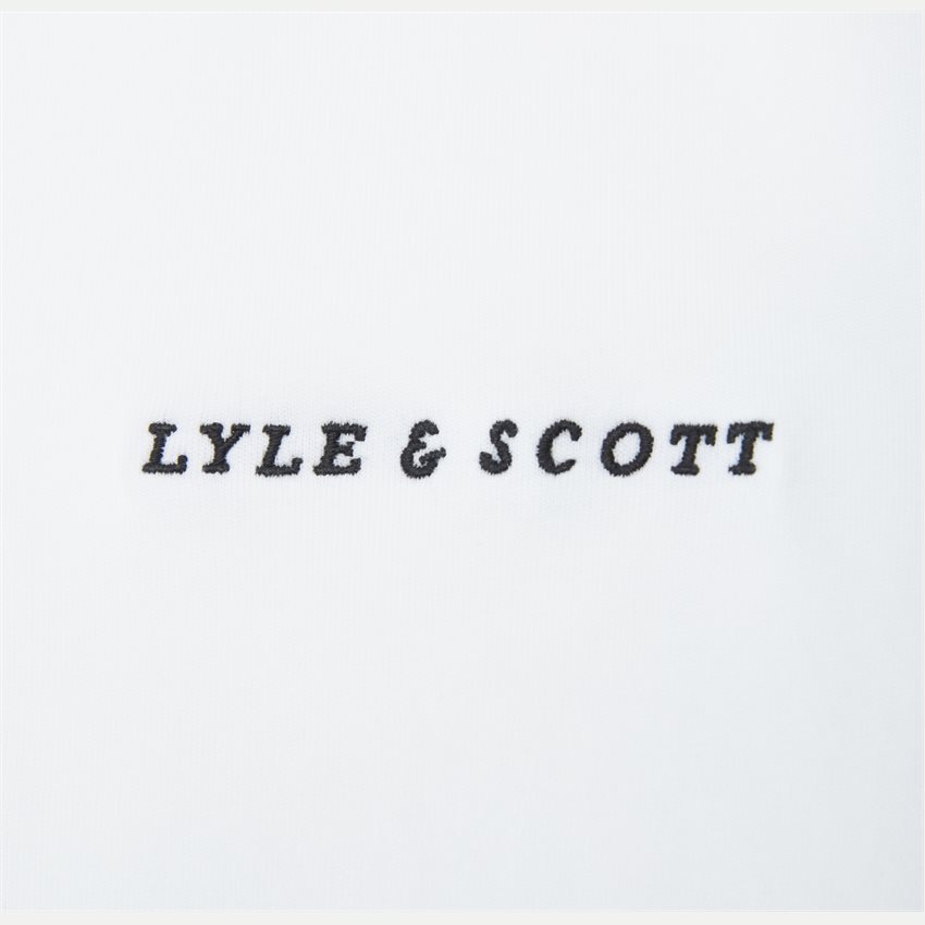 Lyle & Scott T-shirts EMBROIDERED T-SHIRT TS2007V WHITE