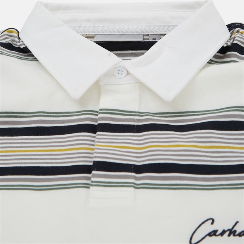 Carhartt WIP T-shirts S/S GAINES RUGBY SHIRT I033614 WAX