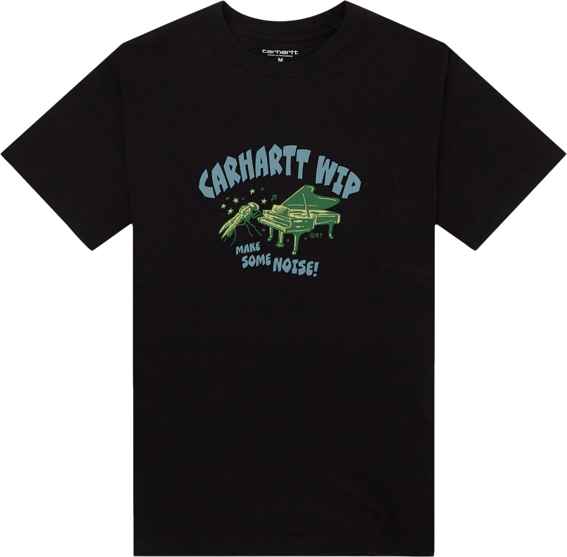 Carhartt WIP T-shirts S/S NOISE T-SHIRT I033666 Svart
