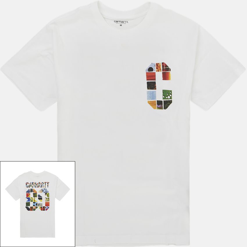 Carhartt WIP T-shirts S/S MACHINE 89 T-SHIRT I033673 WHITE