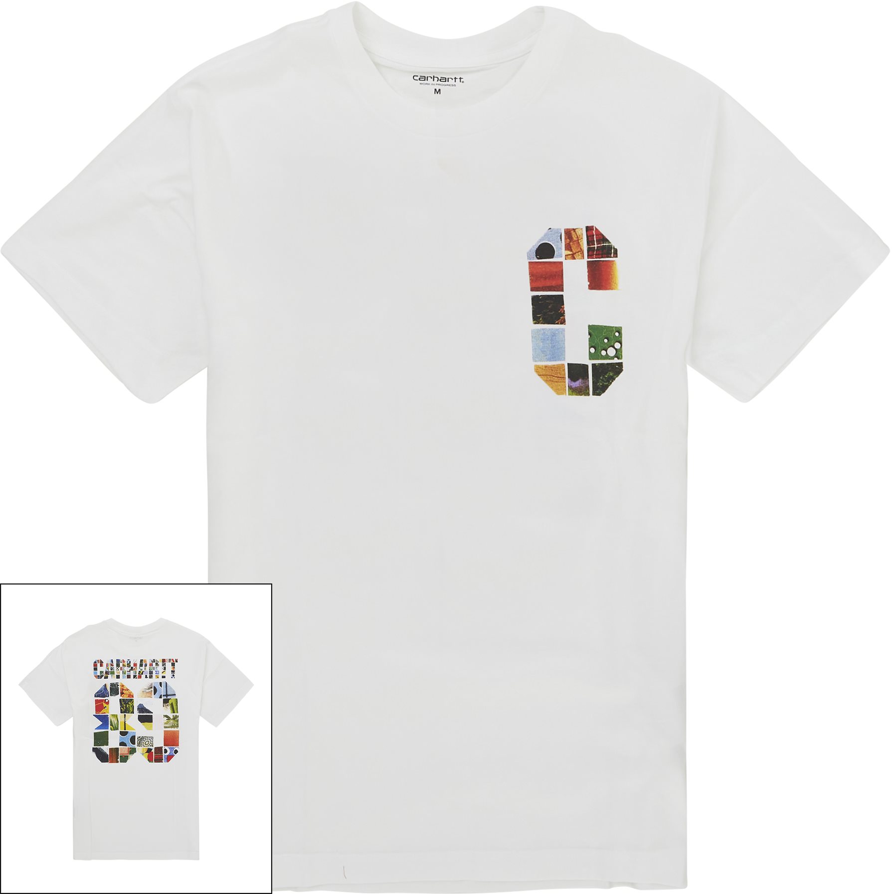 Carhartt WIP T-shirts S/S MACHINE 89 T-SHIRT I033673 Hvid