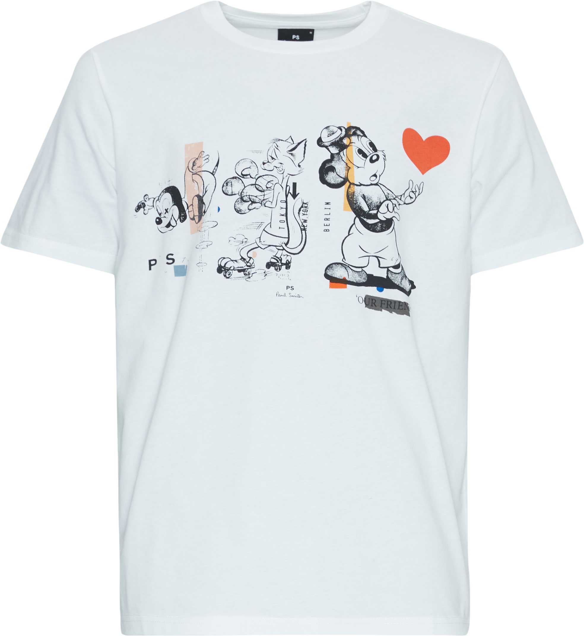PS Paul Smith T-shirts 011R MP4552 Hvid