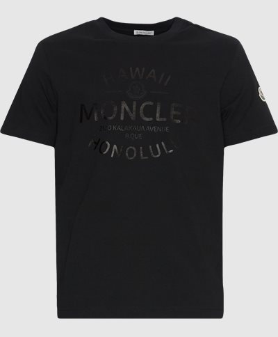 Moncler T-shirts 8C000 40 89AJS Svart