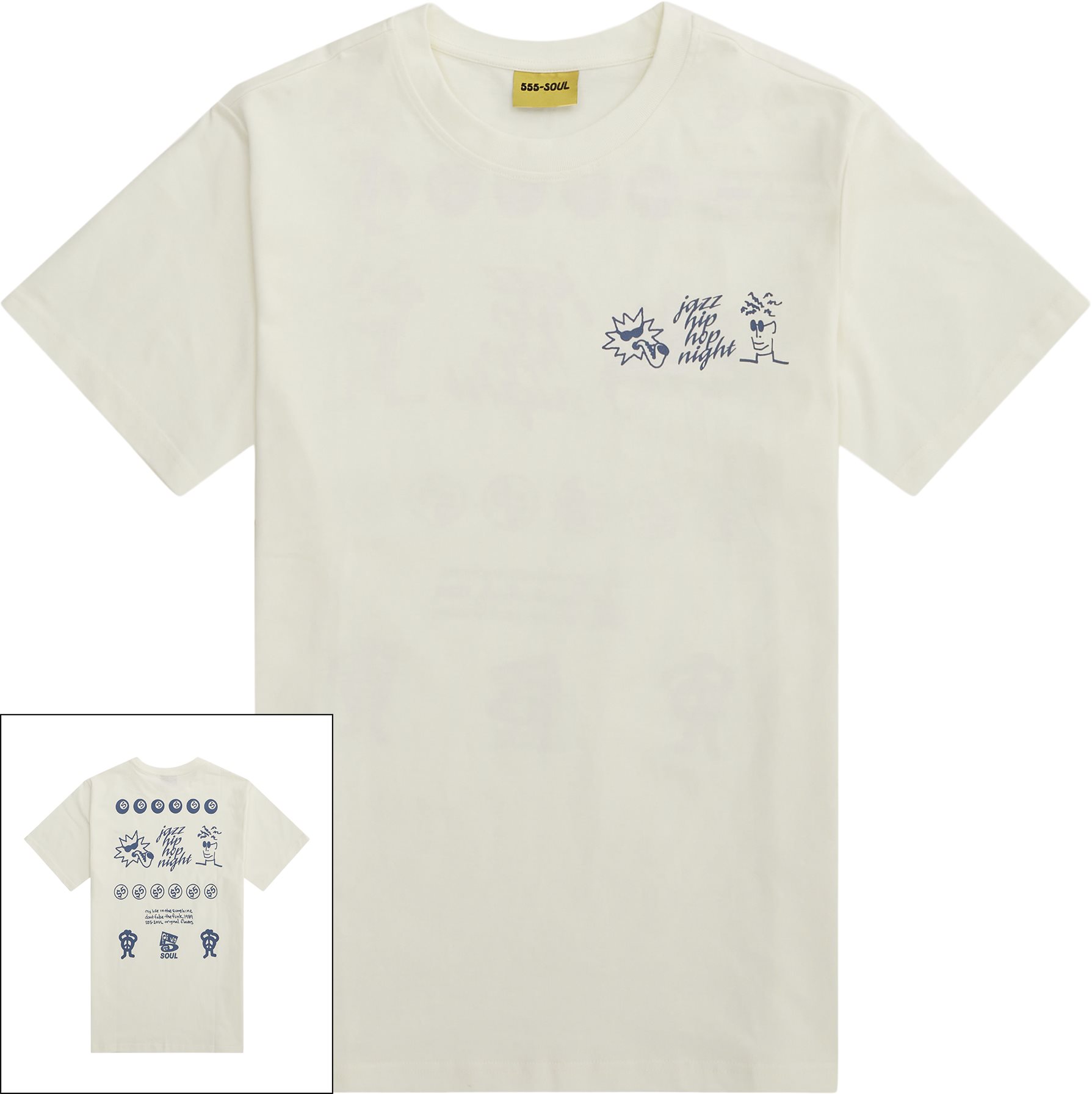 555 SOUL T-shirts LUDLOW TEE Sand