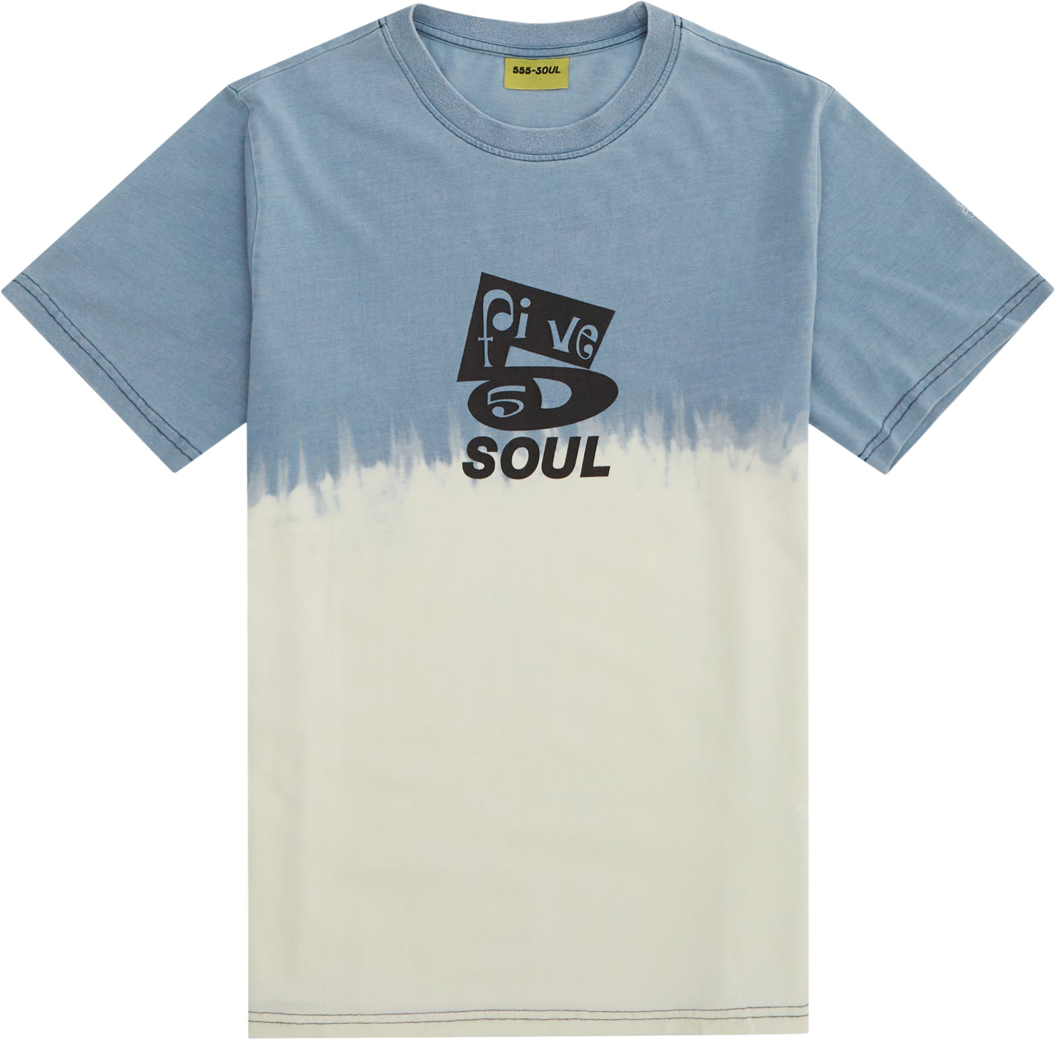 555 SOUL T-shirts ORIGINAL 5 TEE Blå