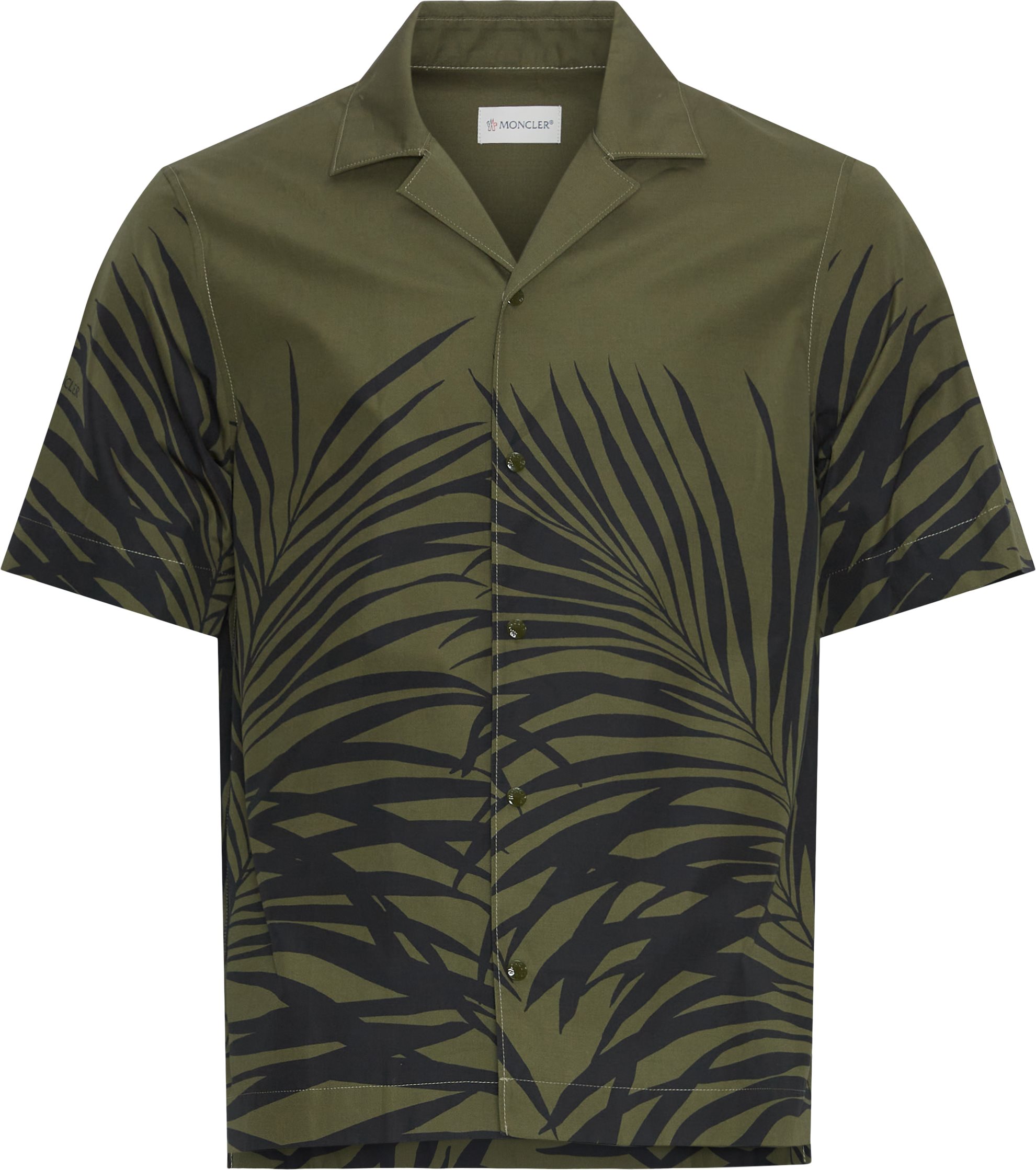 Moncler Short-sleeved shirts 2F000 06 597M1 Army