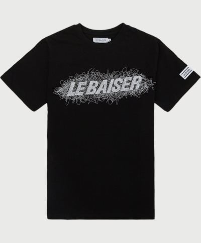 Le Baiser T-shirts BELMONDO Svart
