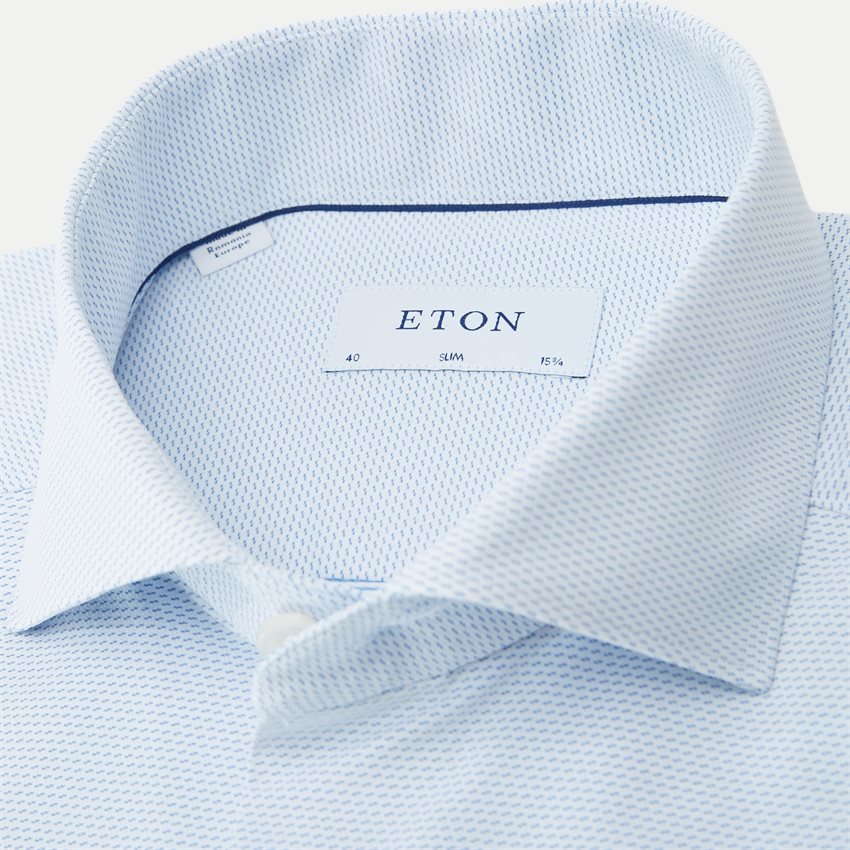 Eton Shirts 8037 84 21 LYSBLÅ
