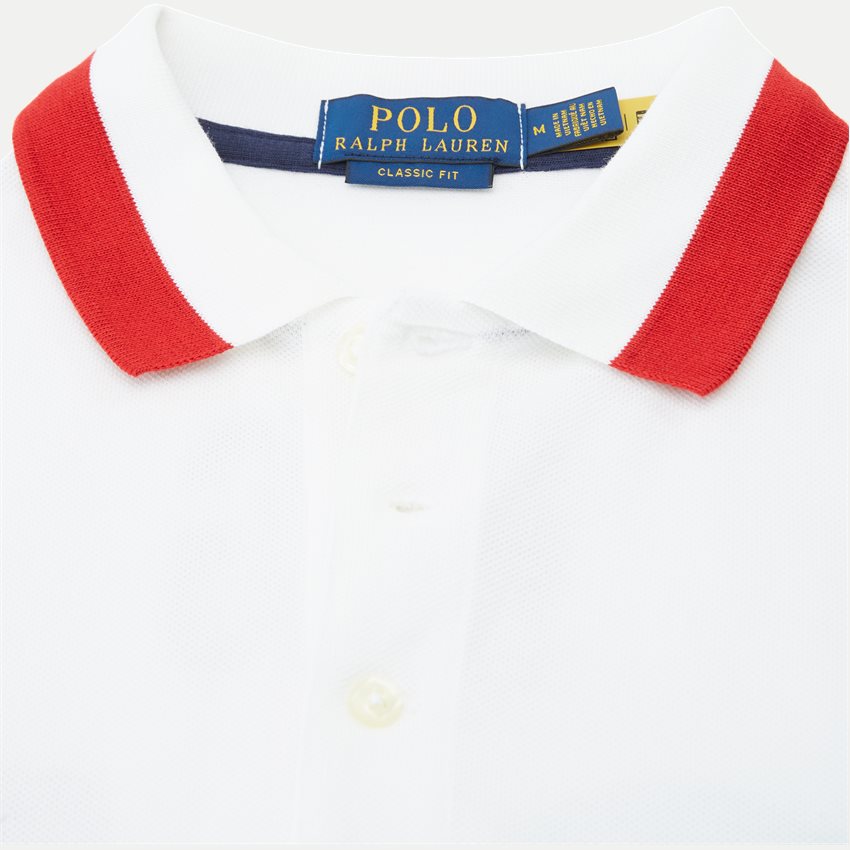 Polo Ralph Lauren T-shirts 710944668 ENGLAND SS POLO SHIRT HVID